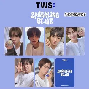 Tws '' Sparkling Blue '' Photocards Set 2
