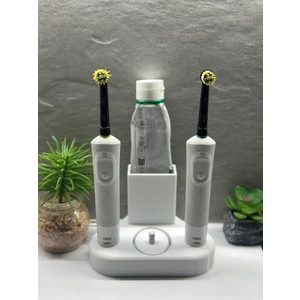Oral-B Şarjlı Diş Fırçalık Tutucu Stand Beyaz