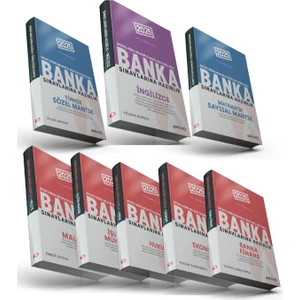Banka Sınavlarına Hazırlık - Uzman & Müfettiş Yardımcılığı Seti