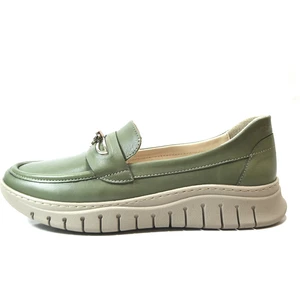 Onlo Ayakkabı 280 Hakiki Soft Deri Ortopedik Kadın Anne Ayakkabı