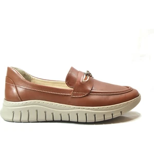 Onlo Ayakkabı 280 Hakiki Soft Deri Ortopedik Kadın Anne Ayakkabı
