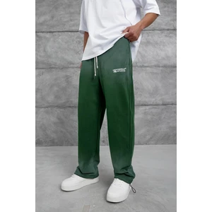 Yeşil Unknow Studios Yazılı Eşofman Altı