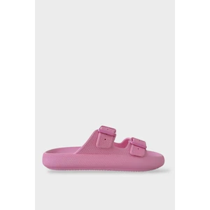 Bej Çift Tokalı Medikal Hafif Eva Terlik