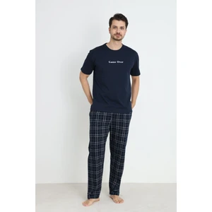 Erkek Pijama Takımı Kısa Kol