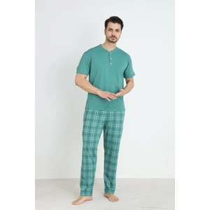 Erkek Pijama Takımı Kısa Kol