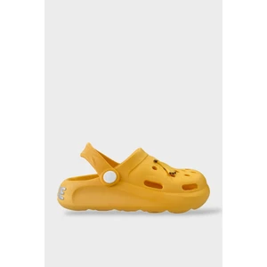 Aksesuarlı Kaymaz Taban Deniz Plaj Havuz Sandalet Çocuk Terlik SARI