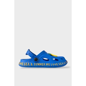 Aksesuarlı Kaymaz Taban Deniz Plaj Havuz Sandalet Çocuk Terlik Yeşil