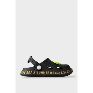 Aksesuarlı Kaymaz Taban Deniz Plaj Havuz Sandalet Çocuk Terlik Yeşil