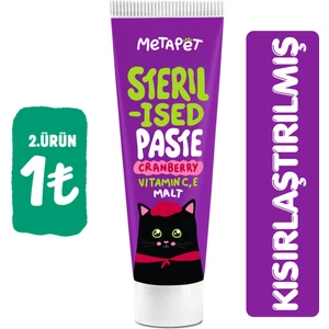 Kısırlaştırılmış Kediler Için Premium Sterilised Paste, Maltı Macunu Vitamini Mamasına