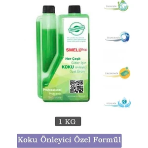 Smellstop Banyo Tuvalet Koku Önleyici - Wc Gider Koku Giderici - Orman Kokulu 1 kg