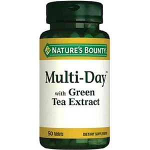 Nature's Bounty Multi Day With Green Tea Extract 50 Tablet