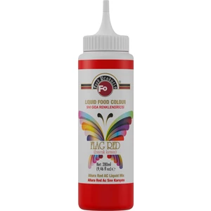 Fo Sıvı Bayrak Kırmızısı Gıda Boyası 280 ml