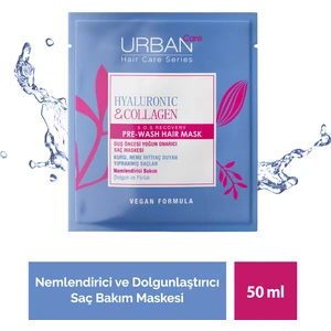 URBAN Care Hyalüronik Asit& Sağlıklı Uzamaya  Duş Öncesi Saç Bakım Maskesi-50ML