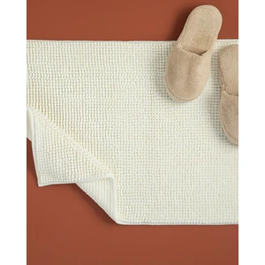 English Home Paige Polyester Makarna Banyo Paspası 50 x 80 cm Ekru