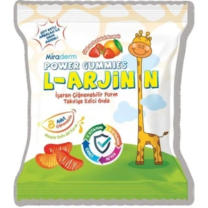 Power Gummies L Arginin 64 Jel