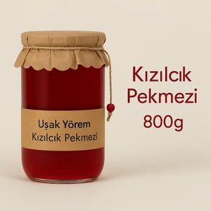 Uşak Yörem Kızılcık Pekmezi 800 gr