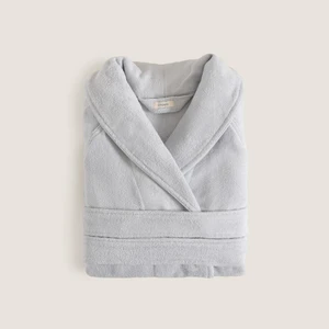 Solid Unisex Bornoz Inci Mavi