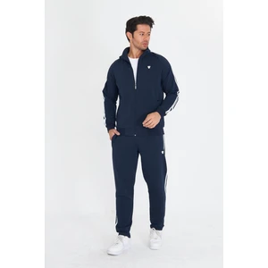 Erkek Pamuklu Eşofman Takımı Lacivert 201550-L