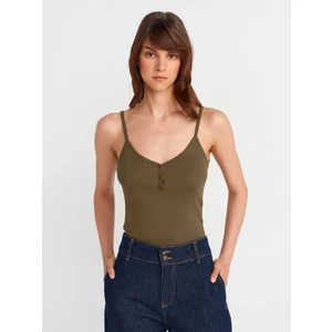 21008 Düğmeli Askılı Top-Haki