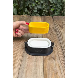 Elips Kasnaklı Silikon Kap Kalıbı