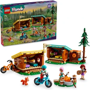 LEGO® Friends Macera Kampı Şirin Kulübeler 42624 - 7 Yaş & Üzeri Çocuklar için Yaratıcı Oyuncak Yapım Seti (437 Parça)