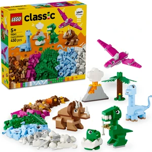 LEGO® Classic Yaratıcı Dinozorlar 11041 - 5 Yaş & Üzeri Çocuklar için Yaratıcı Oyuncak Yapım Seti (450 Parça)