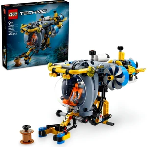 LEGO® Technic Derin Deniz Araştırma Denizaltısı 42201 - 9 Yaş & Üzeri Çocuklar için Yaratıcı Oyuncak Yapım Seti (413 P)
