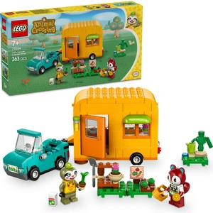 LEGO® Animal Crossing™ Leif Karavan ve Bahçe Dükkanı 77054 - 7 Yaş & Üzeri Çocuklar için Yaratıcı Oyuncak Yapım Seti (263 Parça)