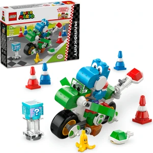LEGO® Super Mario™ Mario Kart™ – Yoshi Bike 72031 - 7 Yaş & Üzeri Çocuklar için Yaratıcı Oyuncak Yapım Seti (133 P)