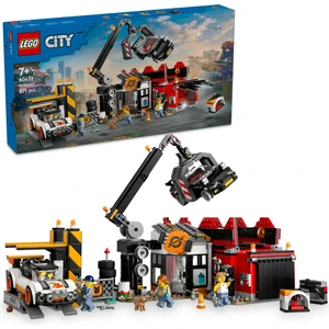 LEGO® City Hurdalık ve Arabalar 60472 - 7 Yaş & Üzeri Çocuklar için Yaratıcı Oyuncak Yapım Seti (871 Parça)