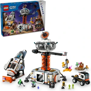 LEGO® City Uzay Üssü ve Roket Fırlatma Rampası 60434 - 8 Yaş & Üzeri Çocuklar için Yaratıcı Oyuncak Yapım Seti (1422 Parça)