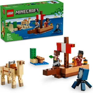 LEGO® Minecraft® Korsan Gemisi Yolculuğu 21259 - 8 Yaş & Üzeri Video Oyunu Seven Çocuklar için Oyuncak Yapım Seti (166 P)