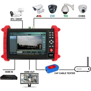 AS33-IPCX CCTV Kamera Test Monitörü