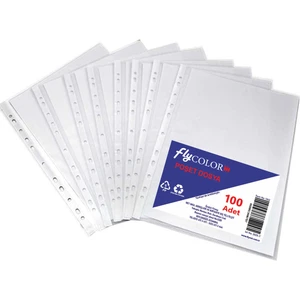 100 Adet A4 Şeffaf Dosya Föy Poşet Dosya