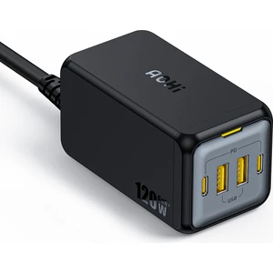 Magcube 4 Portlu Masaüstü USB Şarj Istasyonu, Gan+ 120W Hızlı Şarj Cihazı