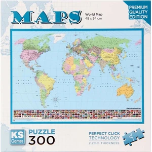 World Map Puzzle 300 Parça