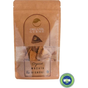 Organik Gurme Mozaik Bisküvi 80 gr
