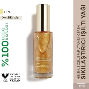 Golden Hour Vitamin İçerikli Işıltılı Saç Ve Vücut Yağı Neroli 30 ml