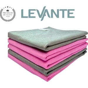 Premium Renk Serisi Ekstra Kalın Mikrofiber Cam Bezi 5'li Set 40X40 I Leke Tutmaz I Çizmez