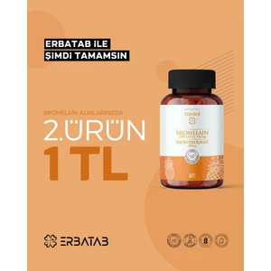 Bromelain & Krom Pikolinat 60 Kapsül 2 in 1