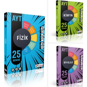 Köşebilgi Yayınları Ayt Fizik Kimya Biyoloji 75 Deneme