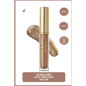 Golden Rose Eye Glaze Liquid Eyeshadow No: 08 Rosy Brown - Likit Göz Farı - 8691190509163