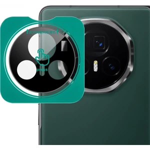 2 Adet Honor Magic V3 5g Temperli Cam Kamera Lens Koruyucu Kendinden Konumlandırma Çerçevesi ile (Siyah Versiyon) (Yurt Dışından)