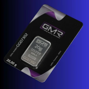 E-Gümüş 20 GR Külçe Gümüş