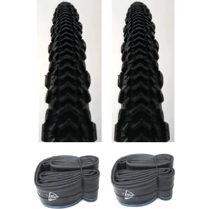 26 Jant 26x1.95 Bisiklet Dış Lastiği Bl301 X 2 Adet + Billas Iç Lastik Seti
