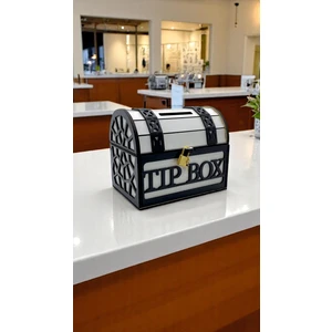 Tip Box Bahşiş Kutusu ve Kumbara Sandık Tipi Tipbox