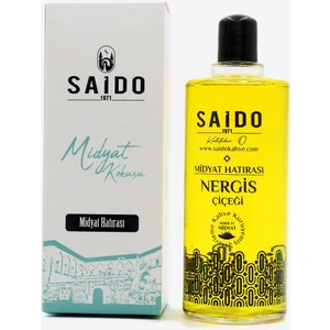 Saido Kahve ve Kuruyemiş Midyat Hatırası Nergis Çiçeği Kokulu Kolonya-doğal[vazelin Içeriği Ile Cildinizi Yumuşatır] 200 ml
