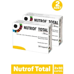 Nutrof Total 30 Kapsül 2 Adet