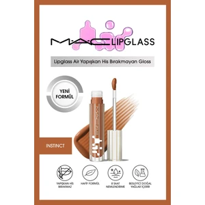 MAC Lipglass Air Yapışkan His Bırakmayan Gloss - Instınct