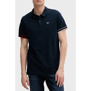 Tommy Jeans % 100 Pamuk Regular Fit Düğmeli Polo Yaka T Shirt Erkek Polo Yaka T Shirt DM0DM21306 C1G